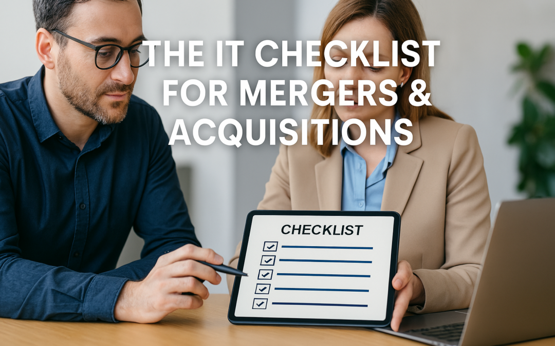 The IT Checklist for Mergers & Acquisitions: What Needs to Happen Before, During & After